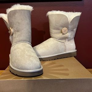 Women’s size 5 UGG Bailey button boots  BRAND NEW IN BOX.